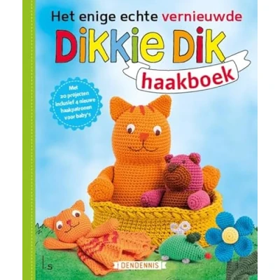 Afbeelding van Kosmos Boek Het enige echte vernieuwde Dikkie Dik haakboek Dendennis (08 23)