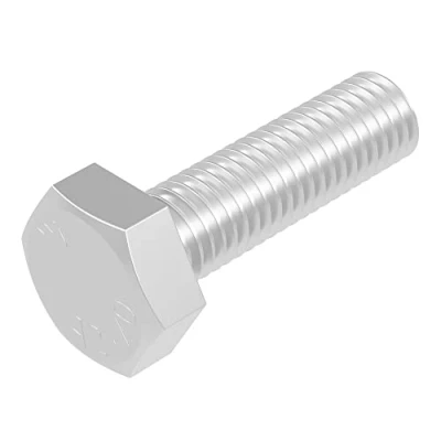 Afbeelding van SECCARO Zeskantschroef M6 x 22 mm, roestvrij staal V2A VA A2, DIN 933 / ISO 4017, zeskant, 20 stuks
