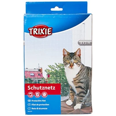 Afbeelding van Trixie Veiligheidsnet Transparant 8 x 3 m