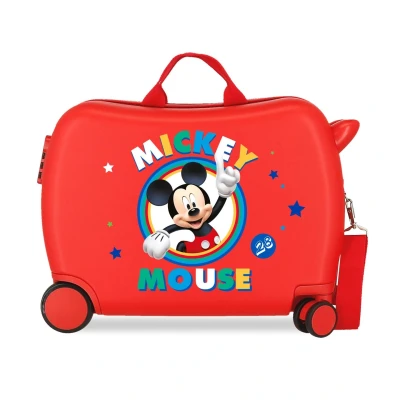 Afbeelding van Kinderkoffer Mickey, rood, 50 EU, Infantil