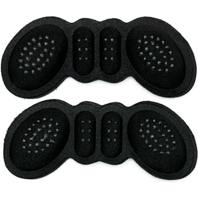 Afbeelding van Hypify® Premium Hielzooltjes Type 3 DUOPACK Anti slip Schoenmaat Universeel Kleur zwart Hielkussentjes Hielzolen Hielbeschermers