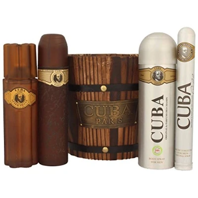 Afbeelding van Cuba Gold Gift Set 100 ml , aftershave deodorant 200 and 35 100ML