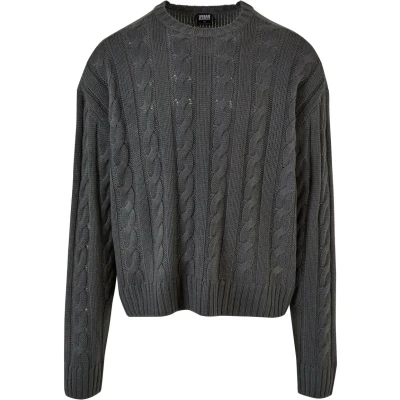 Afbeelding van Urban Classics Trui, Heren, Maat: Large, Darkshadow
