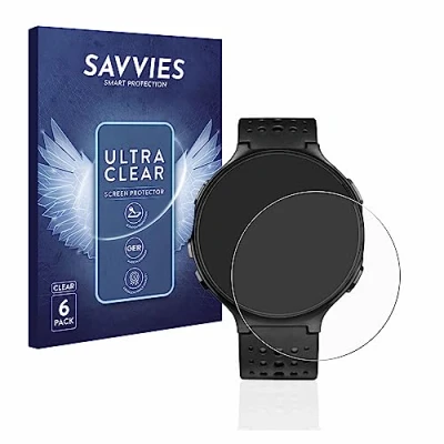 Afbeelding van Savvies Screenprotector voor Garmin Forerunner 235 Folie Beschermfolie transparant (6 Stuks)