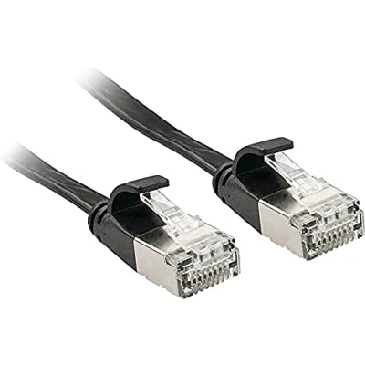 Afbeelding van LINDY 47482 RJ45 Netwerkkabel, patchkabel CAT 6A U/FTP 2.00 m Zwart Snagless 1 stuk(s)