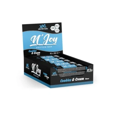 Afbeelding van 15x XXL Nutrition NJOY Proteïne Bar Cookies 55 gr