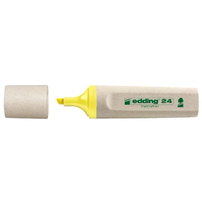 Afbeelding van Edding Markeerstift Ecoline E 24 Geel