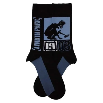 Afbeelding van Linkin Park Crouching Band Logo Ankle Sokken UK Size 7 11