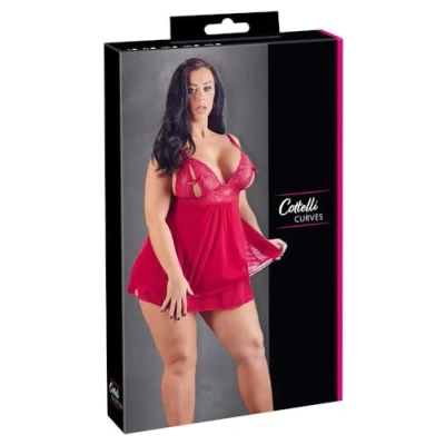 Afbeelding van Babydoll Met Half Open Cups
