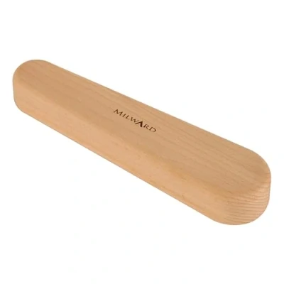 Afbeelding van Milward Klepper, naad afvlakken, stoom absorberend, puntenpersen, voor naaien quilten dressmaking borduurwerk, beukenhout, (l/h) 29 x 4 cm (b) 4,7 6,7
