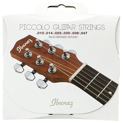Afbeelding van Ibanez IPCS6C snaren akoestische piccolo gitaar bronze 10 47