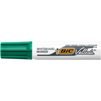 Afbeelding van Viltstift Bic Velleda 1781 whiteboard schuin large groen