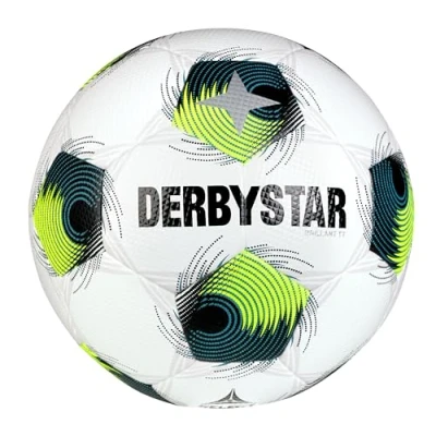 Afbeelding van Derbystar Voetbal Brillant TT Wit geel groen Maat 5