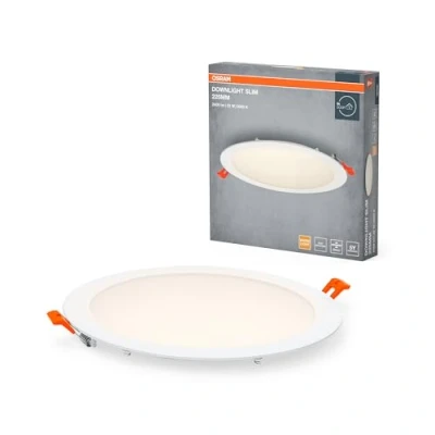 Afbeelding van OSRAM 4099854444968 Downlight Slim 225mm 22W 3000K LED plafondlamp 22.00 W Wit