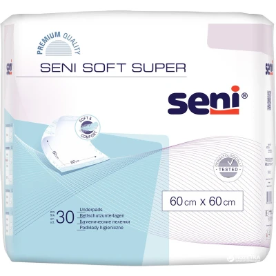 Afbeelding van Seni Soft Onderlegger Super 60x60cm 30 stuks