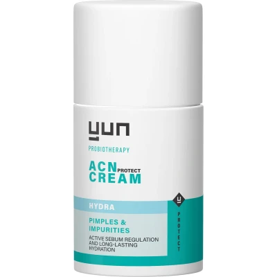 Afbeelding van YUN ACN HYDRA PROTECT Face Cream 50 ml acne symptomen en onzuiverheden