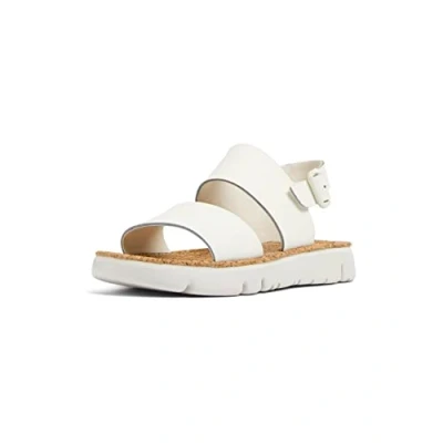 Afbeelding van Camper Oruga Sandalen, Dames, Maat: 39, Weiß Leer