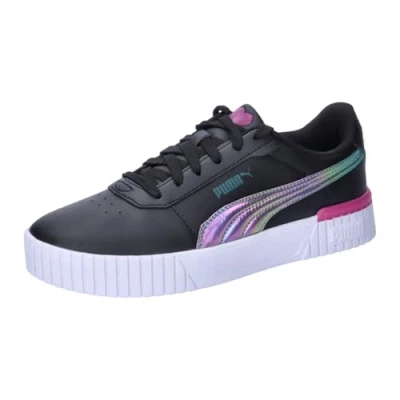Afbeelding van Puma Carina 2.0 Bouncy Sky Jr Sneaker voor meisjes, Witte Lavendel Alert Mauved Uit, 35.5 EU