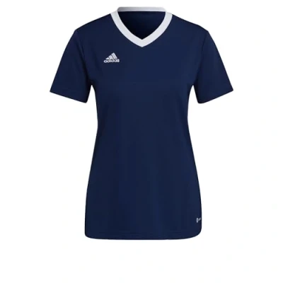 Afbeelding van adidas Performance Entrada Sport Tshirt, Dames, Maat: XXS, Team navy blue