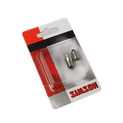 Afbeelding van Simson Fietslampjes achter. 6 Volt 0,6 Watt