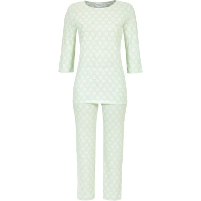 Afbeelding van Aquagroene pyjama Ringella Groen Maat 38
