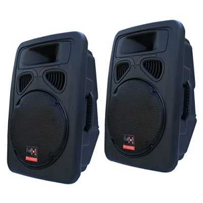 Afbeelding van E Lektron JP30 DJ PA luidspreker boxen paar passief 30CM/12&quot; basluidsprekers