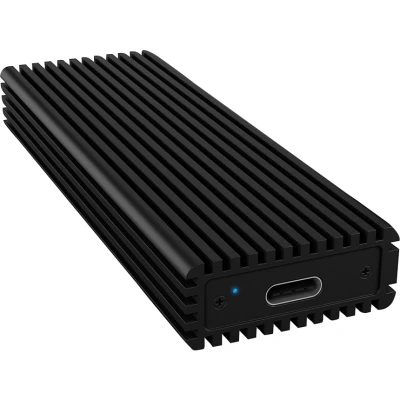 Afbeelding van ICY BOX IB 1816M C31 externe M.2 behuizing USB C zwart