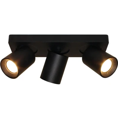 Afbeelding van Artdelight spot Megano 3 lichts 30 x11.5 cm zwart