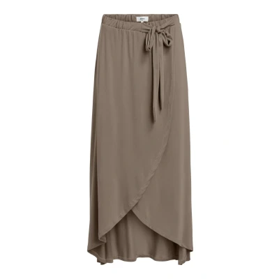 Afbeelding van Object Objannie NOOS Wikkelrok, Dames, Maat: XS, Fossil
