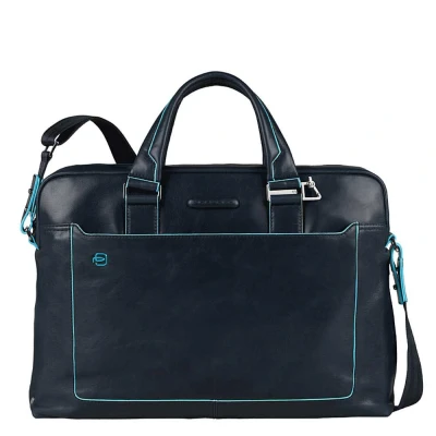 Afbeelding van Piquadro blue Square Computer Portfolio Briefcase 15&#039;&#039; night Laptoptas