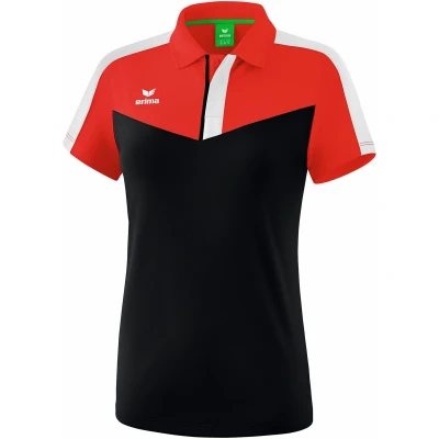 Afbeelding van Squad polo dames rood/zwart/wit / 42
