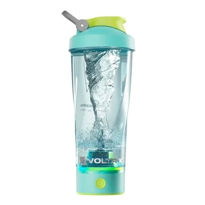 Afbeelding van VOLTRX Shaker Bottle (kleurenversie), Protein Upgrade IXP7 Waterdicht, USB C Elektrische Proteïne Krachtig voor Gladdere Eiwitshakes, BPA vrij, 600ml Cup.