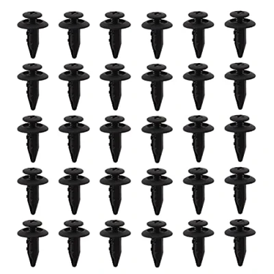 Afbeelding van 30 stuks autobevestigingsclips klemmen kunststof klinknagels voor bumper compatibel met FORD Fiesta II/III/IV/V/V