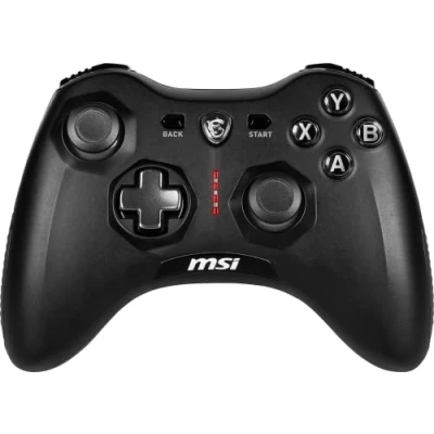 Afbeelding van msi S10 04G0050 EC4 Force GC20 V2Gaming Controller met vibratiesysteem (bekabeld, voor pc, Android en div. consoles, zwart, 205 gram)