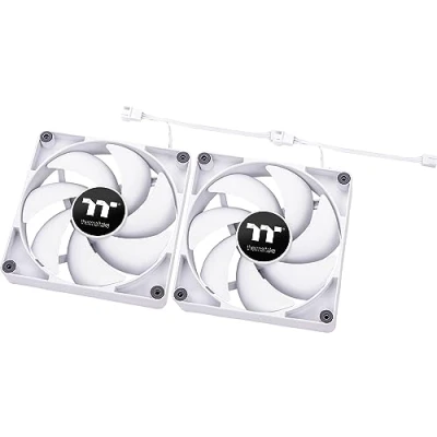 Afbeelding van Thermaltake CT140 PC Computer behuizing Ventilator 14 cm Wit 2 stuk(s)
