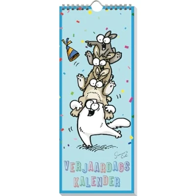 Afbeelding van Verjaardagskalender Simon&quot;;s cat los (Kalender)