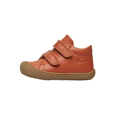 Afbeelding van Naturino Cocoon VL loopschoenen van nappaleer, donkerrood 19, donkerrood, 19 EU