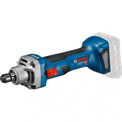 Afbeelding van Bosch Professional 18V System rechte accuslijpmachine GGS 20, zonder accu&#039;s en oplader, incl. 2x steeksleutel 19 mm