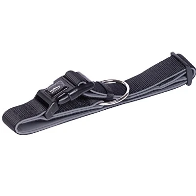 Afbeelding van Nobby Halsband Classic Preno EXTRA, zwart L: 55 70 cm, B: 38/40 mm, 1 stuk