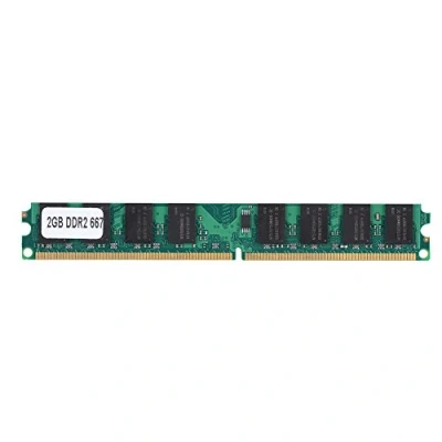 Afbeelding van Computergeheugen RAM, DDR2 2 GB, grote capaciteit, 667 MHz, 240Pin, 1,8 V, PC2 5300, desktopgeheugen, RAM module voor AMD moederbord