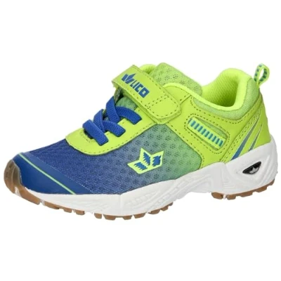Afbeelding van Lico Unisex Barney Vs Sneakers voor kinderen, blauw citroen, 39 EU