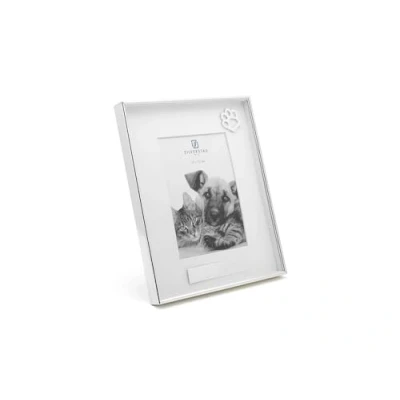 Afbeelding van Fotolijst Zilverstad Memory Huisdier Met Pootje Verzilverd Gelakt 10x15 cm