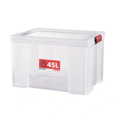 Afbeelding van Sundis 4501001 Clip &#039;N&#039; Store 45L, Plastique, Transparent