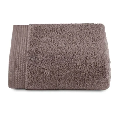 Afbeelding van RIZO Top Towel 1 douchehanddoek, grote badhanddoek, 100% gekamd katoen, 600 g/m², afmetingen 100 x 150 cm, nerts
