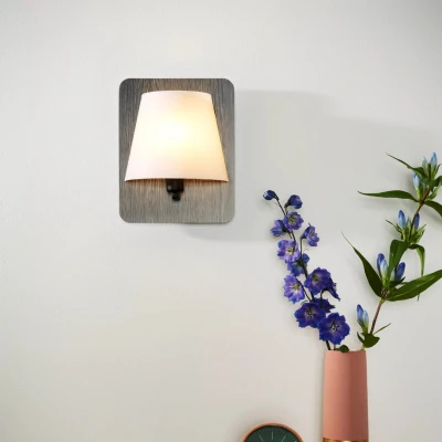 Afbeelding van Lucide IDAHO Wandlamp 1xE14 Grijs