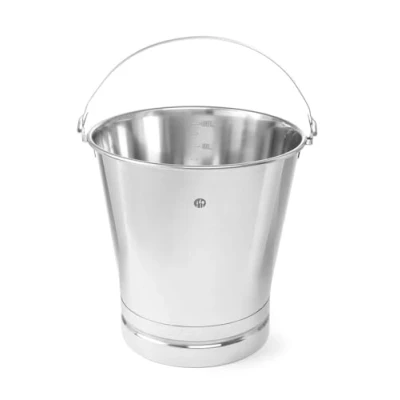 Afbeelding van Hendi Emmer met versterkte voet, RVS, 29,5(b)x31(d)x31(h)cm, 516683