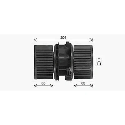 Afbeelding van Ava Cooling Kachelventilator RT8666