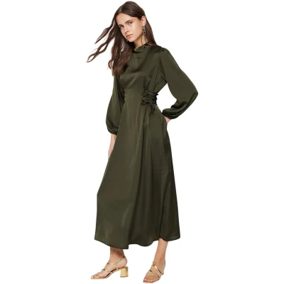 Afbeelding van Trendyol TCTSS23DB00037 Volwassenen Vrouwen Khaki 40