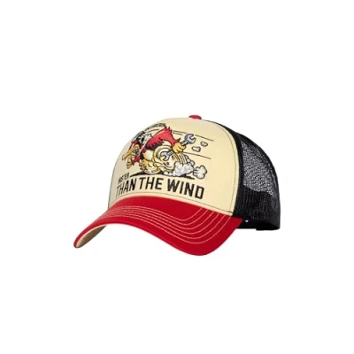 Afbeelding van King Kerosin Faster Than the Wind Trucker Pet Heren One Size rood
