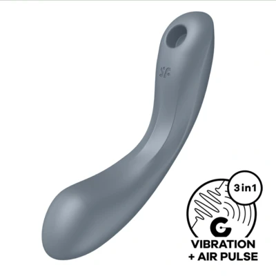 Afbeelding van Satisfyer Curvy Trinity 1 Grijs